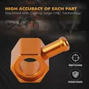🛍 NiceCNC топливный бак для мотоцикла коннектор для KTM 250 300 EXC XCW XC 6 дней TPi 250 350 450 SXF XCF 350 500 EXCF XCFW 2020-2022
