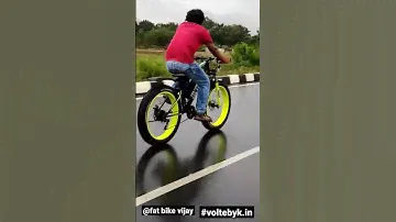 The best waterproof electric cycle in India #voltebyk #electriccycle #waterproof #rain #cycle #reels