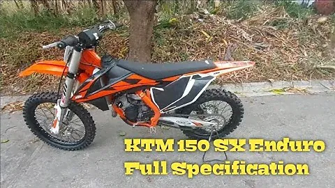 KTM 150 SX Enduro || Full specification