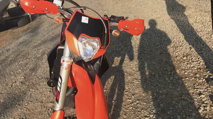 Видео запуска KTM 450 EXC