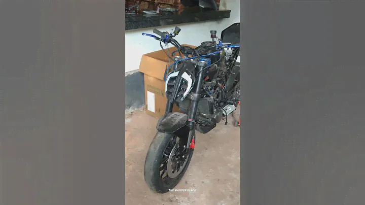 KTM Duke 390 convert in RC 390 #trending #short #song