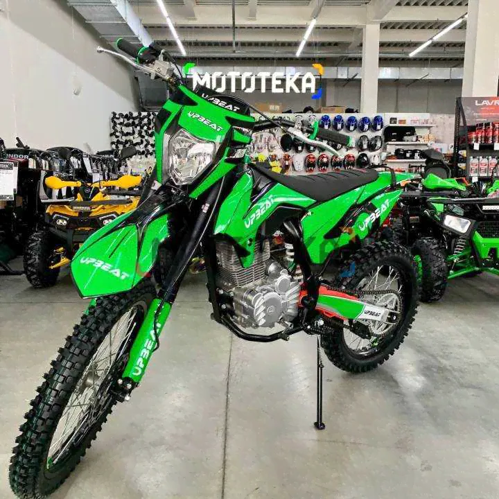 Мотоцикл кроссовый / эндуро Upbeat (Апбит) DB250 - 2 KTM Green | Мотоцикл | ZS 172 FMM-3A (CB250-F) |-0