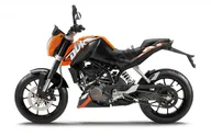 KTM DUKE 125 200 390 2011-2016 наклейки шпон KPL ORANGE