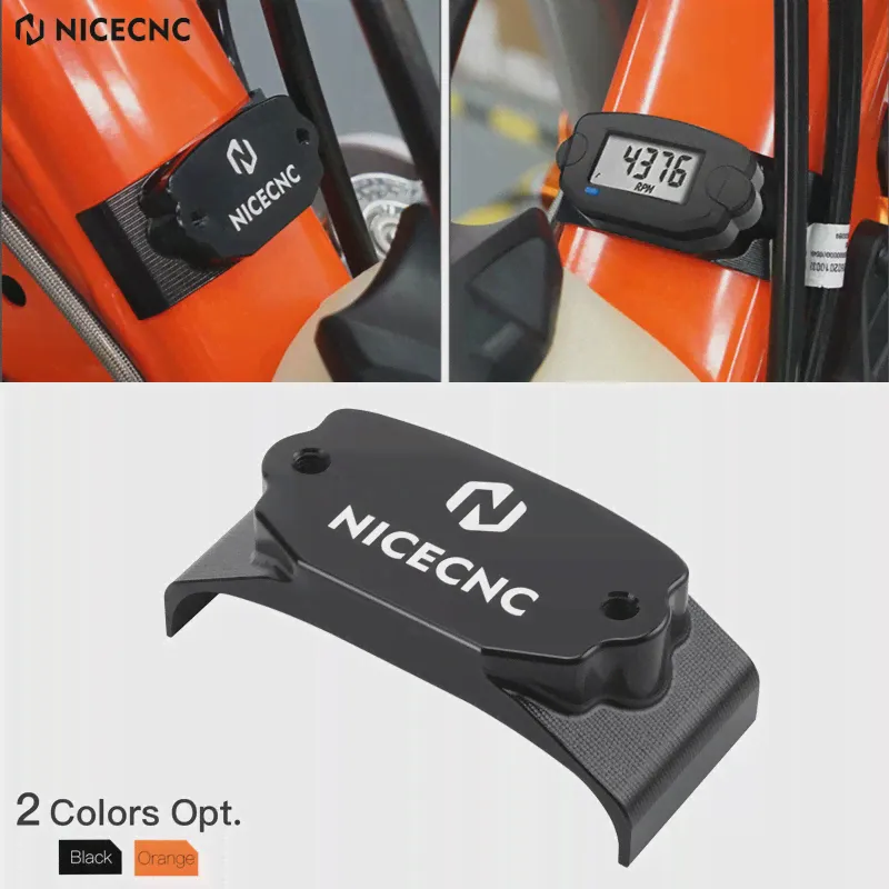 NiceCNC Мотоциклетный Счетчик Моточасов Кронштейн Для KTM 250 350 450 500 EXCF XCF XCF-W 2017-2022 250 350 450 SXF 2016-2022 Алюминий