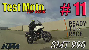 Test Moto #11 - KTM 990 SMT Supermotard - 1er essai