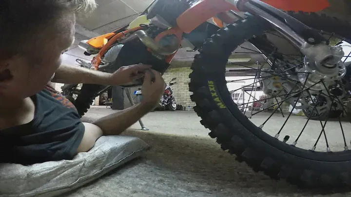 KTM 500 EXC-F PLASTIC ENGINE PROTECTOR R-TECH R-PMKTMNR4518 SKID PLATE (RUS)