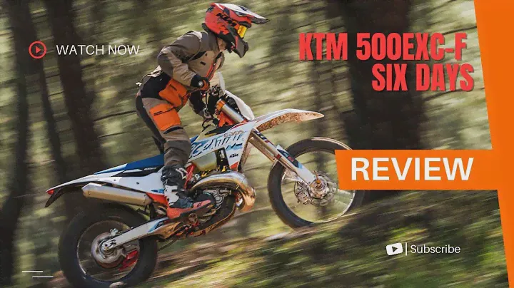 Грозный внедорожный мотоцикл, готовый принять любой вызов: 2024 KTM 500 EXC-F SIX DAYS