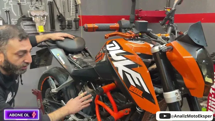 KTM DUKE 200'E DİKKAT DÜKERLER // Analiz Moto Eksper