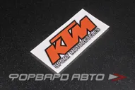 Наклейка KTM большая RACING STYLE