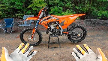 2 Stroke KTM 150 SX is a GREAT Bike
